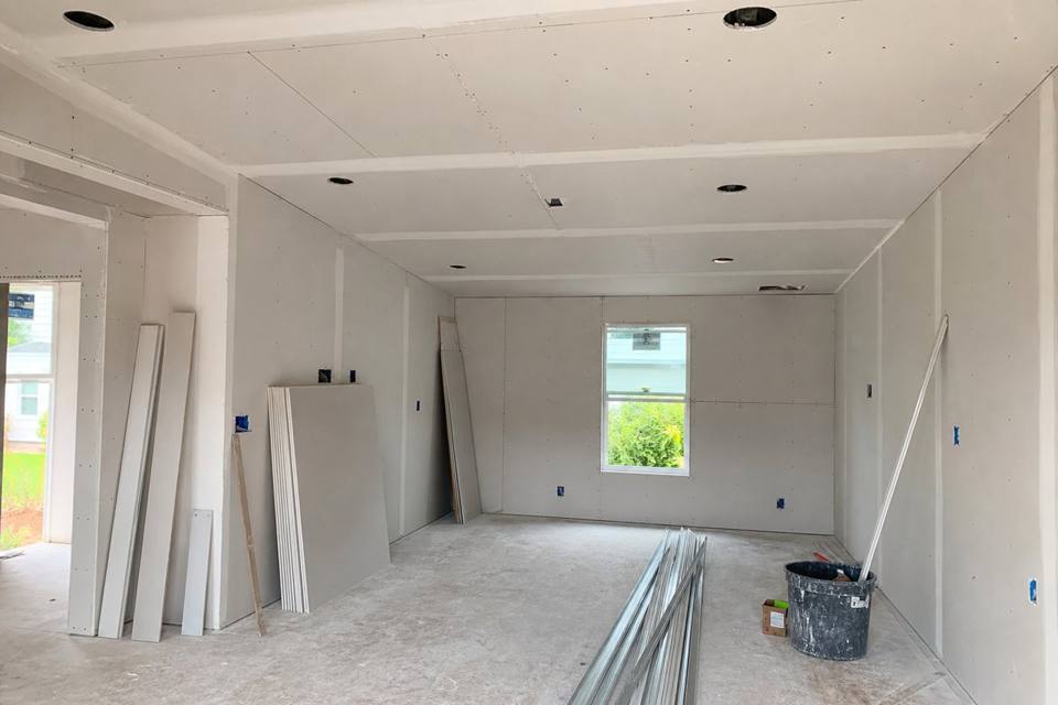 drywall installation detail for drywall work in Orlando